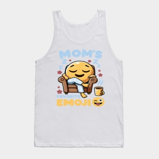 Relaxing Mom's Emoji Haven Tank Top